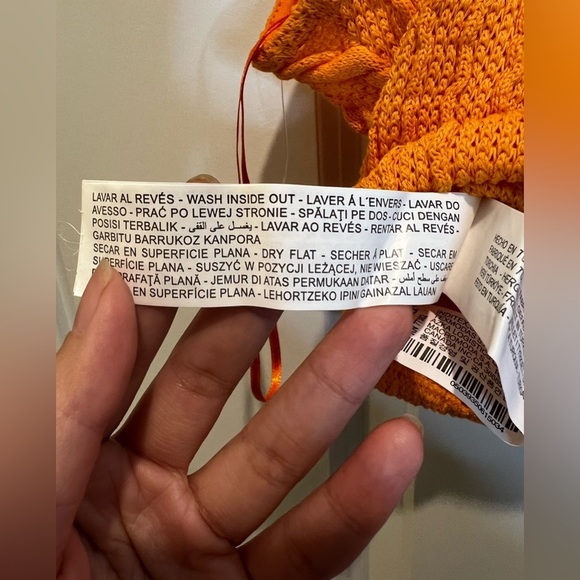 Bundle of 2 Zara Orange Tanks Size Small & Medium NWT - Picture 7 of 14